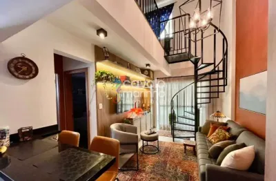 Cobertura á venda com 1 quarto, de 93m² - edifício oliveira - nova aliança.