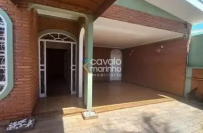 Casa à venda com 4 quartos, quintal, 2 vagas, 230 m² - parque dos bandeirantes - ribeirão preto/sp