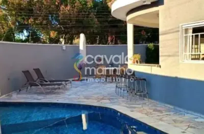 Casa à venda com 3 quartos, piscina e 5 vagas, 250m² - city ribeirão.