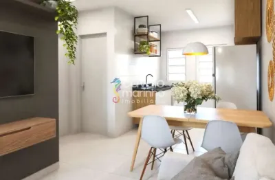 Casa à venda com 2 quartos e 1 vaga, 58m² - parque das gaivotas.