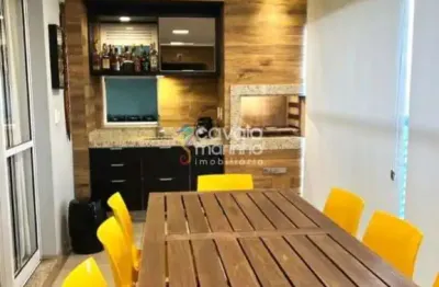 Apartamento mobiliado à venda, 3 suítes, 2 vagas, 108m² - condomínio residencial cabreúva - jardim botânico