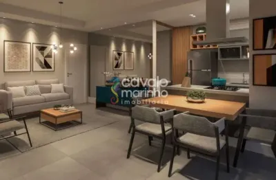 Apartamento à venda com 2 quartos, 1 vaga, 61m² - edifício solo - quinta da primavera.