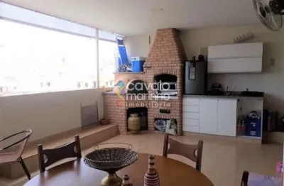 Cobertura á venda com 2 quartos, churrasqueira, 2 vagas, 102 m²  - presidente médici