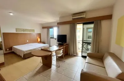 Flat para alugar com 1 quarto, 41 m² - edifício araucária flat - jardim américa.