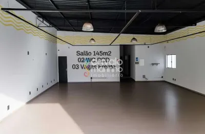 Salão comercial para alugar, 140 m² - jardim botânico.