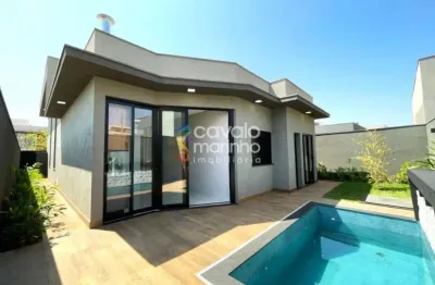 Casa à venda em condomínio, 3 suítes, piscina, 188 m² - condomínio quinta dos ventos  - ribeirão preto/sp