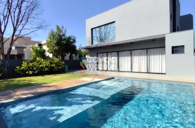 Casa de condomínio à venda com 4 quartos, piscina, 367m² - condomínio reserva santa luisa - bonfim paulista