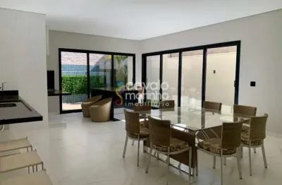 Casa à venda - 3 suítes, piscina, churrasqueira, 4 vagas - 250 m²  - condomínio alphaville - ribeirão preto/sp