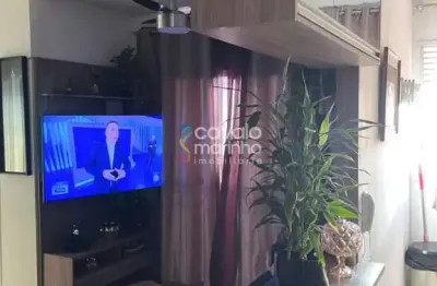 Apartamento à venda com 2 quartos, 48m² - quali residencial - bonfim paulista.
