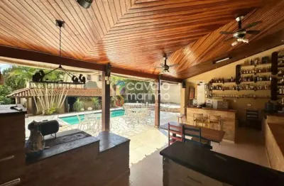 Casa em condomínio à venda com 4 quartos, piscina, 320m² - condomínio estação primavera - nova aliança.