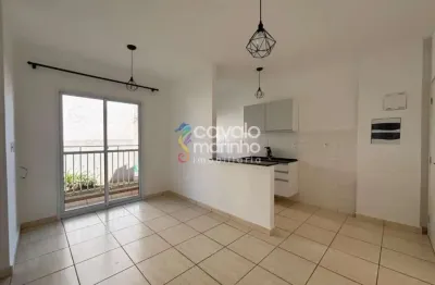 Apartamento para alugar com 2 quartos, 48m² - quali residencial - bonfim paulista.