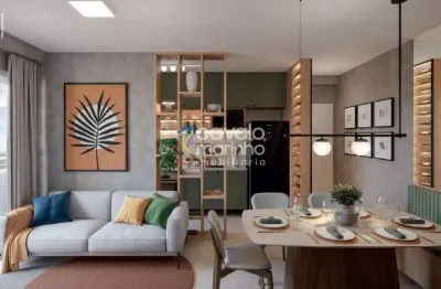 Apartamento à venda com 1 quartos e quintal, 46m² - village park - quinta da primavera.