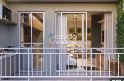 Apartamento à venda com 2 quartos, 50m² - reserva botânico - city ribeirão.