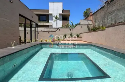Casa em condomínio à venda com 3 quartos, piscina, 203m² - alphaville 3 - ribeirão preto