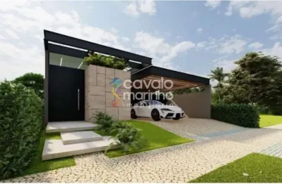 Casa em condomínio à venda com 3 quartos, 161m² - residencial quinta da mata i - recreio anhangüera.