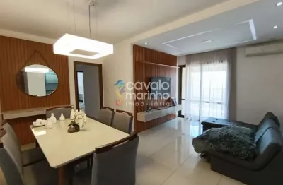 Apartamento mobiliado para alugar de 3 quartos, 117m² - edifício florença - jardim botânico.