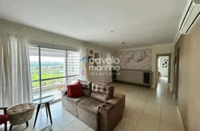 Apartamento mobiliado para alugar de 3 quartos, 111m² - residencial terrae - jardim nova aliança sul.
