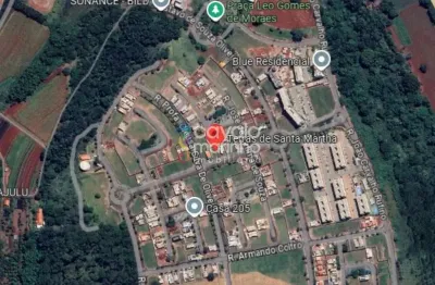 Terreno à venda de 254m² - condomínio terras de santa martha - loteamento santa marta.