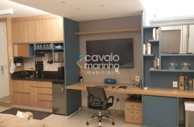 Flat mobiliado para alugar de 1 quarto, 44m² - Civitas Complexo Sul - Bosque das Juritis.