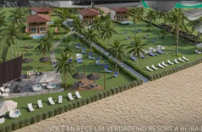 Apartamento 01 suíte sendo uma reversível, varanda gourmet em carneiros pé na areia