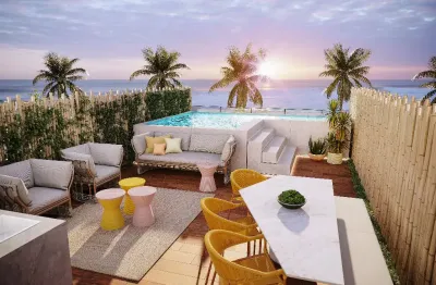 Flat com 2 quartos à venda na Avenida Portuaria, 2000, Praia de Muro Alto, Ipojuca