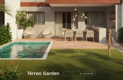 Apartamento 2 quartos térreo beira mar da praia dos carneiros