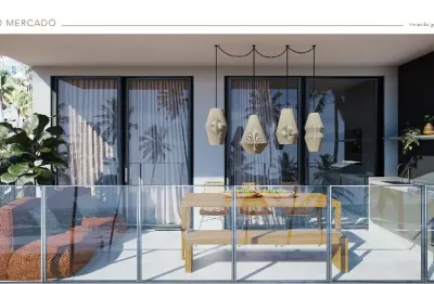 Apartamento com 2 quartos à venda na Avenida Portuaria, 1000, Praia de Muro Alto, Ipojuca