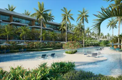 Apartamento 2 quartos beira mar de carneiros | ao lado do restaurante bora bora