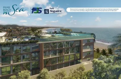 Flat | pé na areia | lançamento à beira-mar em tamandaré — *prime beach sea*