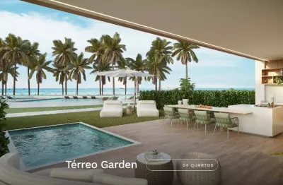 Apartamento, 02 quartos térreo, beira mar de carneiros, 01 suíte