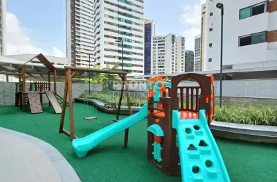 Apartamento em boa viagem, 185m², 04 quartos, quatro suítes