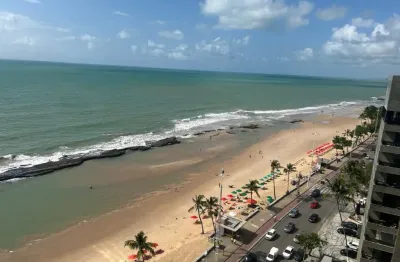 Apartamento av beira mar de boa viagem, 160m², 03 vagas, piscina