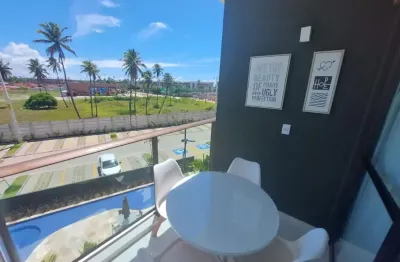 Apartamento, 01 quarto, mobiliado pronto para locação em muro alto