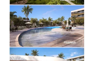 Apartamento, 01 quarto mobiliado em muro alto, pronto para morar