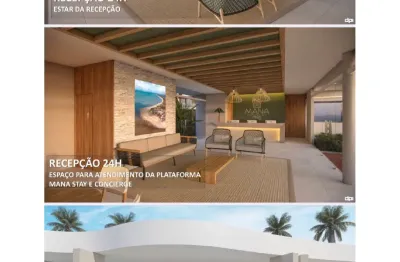 Apartamento em muro alto, 01 quarto, 01 vaga, 100% mobiliado