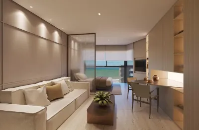 Apartamento 01 quarto, beira mar de boa viagem, localização privilegiada