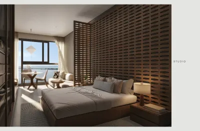 Apartamento 02 quartos, vista mar alto padrão, projeto de bairro planejado