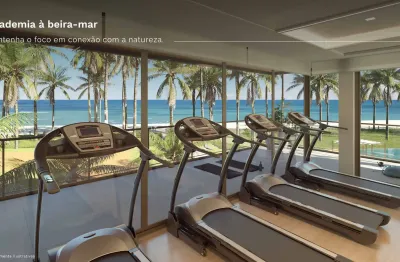 Apartamento,02 quartos - 59,67m², 01 ou 02 vagas, 01 suíte, beira mar de  carneiros