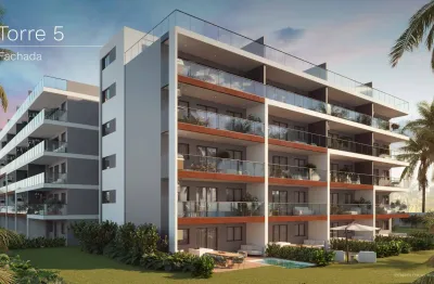 Apartamento 03 quartos, 02 suítes, 02 vagas, beira mar de carneiros