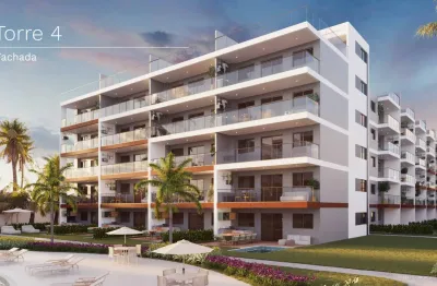 Apartamento 03 quartos, beira mar de carneiros, 02 vagas, com duas suítes
