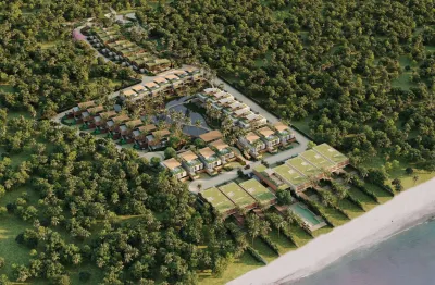 Casa frente mar pé na areia, unidade unica 06 suítes, com muito luxo