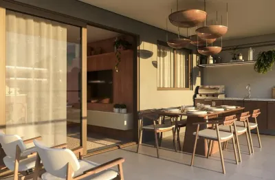 Apartamento térreo com 02 vagas, piscina privada, uma suíte