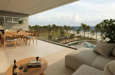 Apartamento 04 quartos, 03 suítes, 02 vagas, em praia dos carneiros