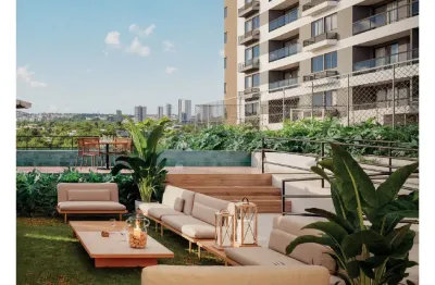 Apartamento, 02 quartos, 01 suíte, varanda gourmet integrada a cozinha