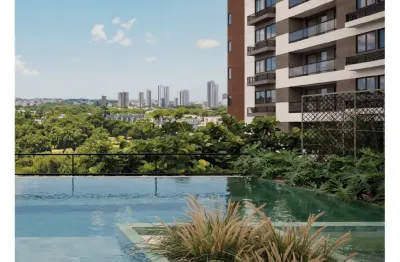 Apartamento,02 quartos, 01 suíte, varanda gourmet integrada á cozinha,