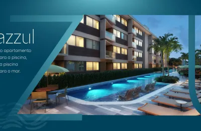 Apartamento praia dos carneiros, 02 quartos, 01 suíte, localização privilegiada