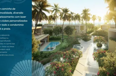 Casa beira mar de carneiros, luxo, conforto e sofisticação  em uma praia paradisíaca