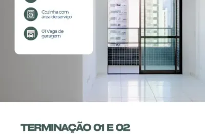 Apartamento 02 quartos em boa viagem,01 suíte no coração de boa viagem