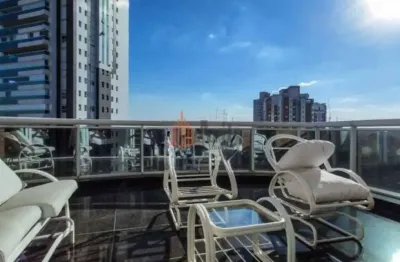 Cobertura duplex 421m² com 4 quartos, 3 suítes à venda no anália franco