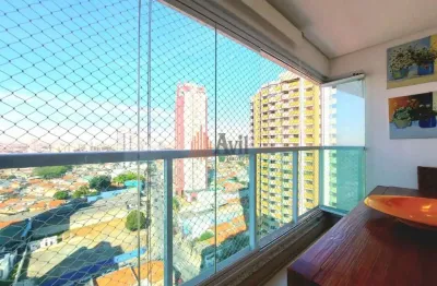 Apartamento no tatuapé 2 dormitórios varanda com churrasqueira